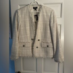 Express White Blazer